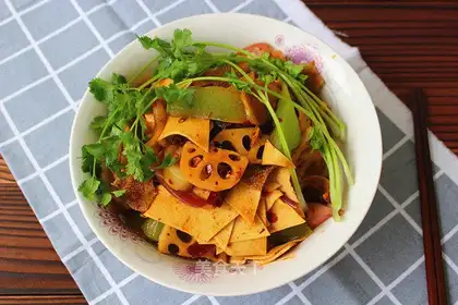 Spicy cow leaves