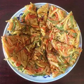 Celery radish potato pepper