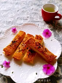 Cream sugar toast