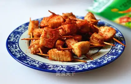 Ridiculous toothpick meat
