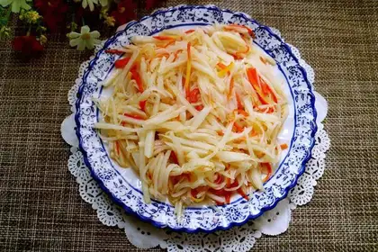 Carrot with potatoes