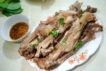 Hands on lamb