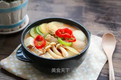 Korean sauce soup