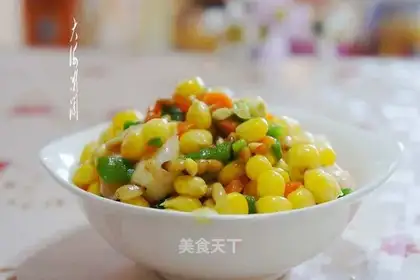 Shrimp pine corn