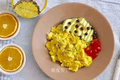 English fried eggs