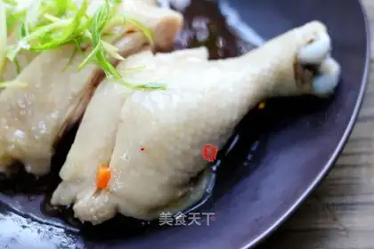 Salted chicken powdered chicken legs