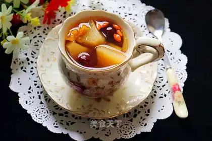 Apple date red sugar