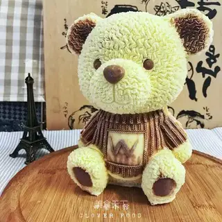 Bear mango cheesecake