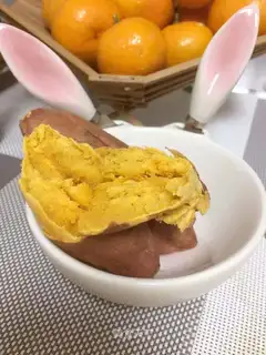 Microwave roasted potatoes