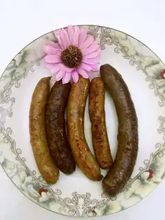 Homemade little sausages