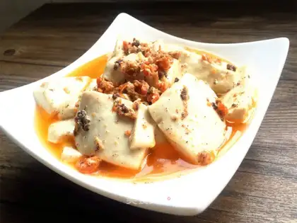 Shrimp seed tofu
