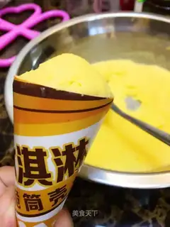 Homemade ice cream
