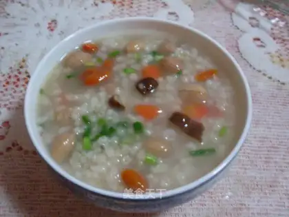 Nutritional and nourishing porridge