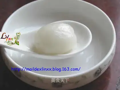 Homemade canned rambutan