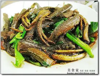 Braised loach in brown sauce