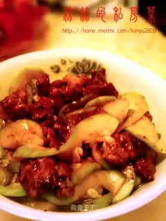 Fried Pork with Sauce with Yunnan Melon