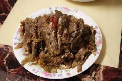 Spiced yellow croaker