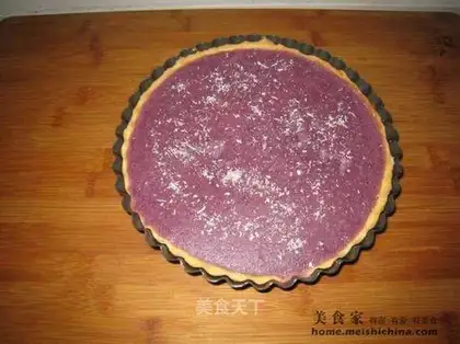 Purple potato pie