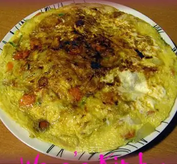 Spanish potato omelet