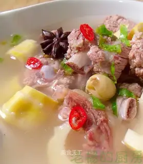 Private health pork ribs soup