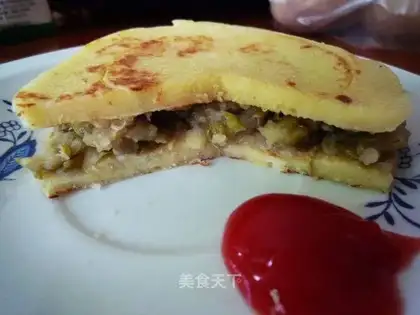 Green bean copper gong pancakes