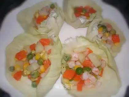 Four-color shrimp grains