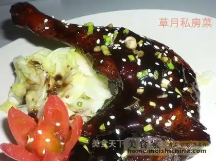 roasted duck legs in soy sauce