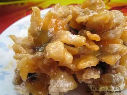 Orange juice and chrysanthemum fish