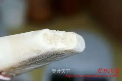 Homemade mung bean sorbet