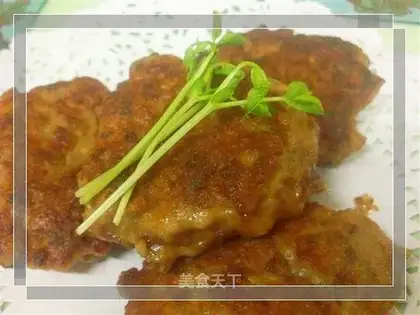 Dried bean and egg beef patty