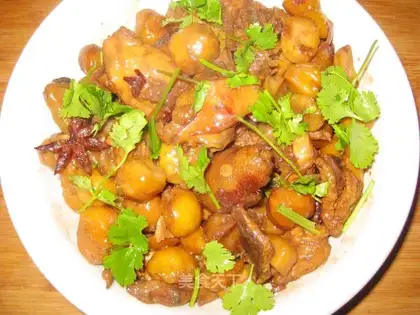 Chestnut chicken