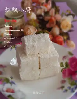 Nanyang style coconut milk jelly
