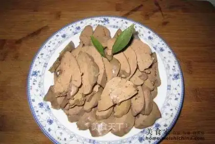 Salted chicken liver