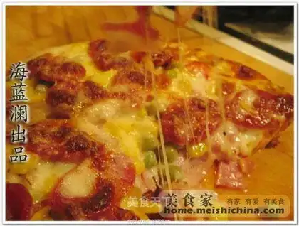 Nordic style pizza