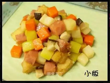 Colorful tofu