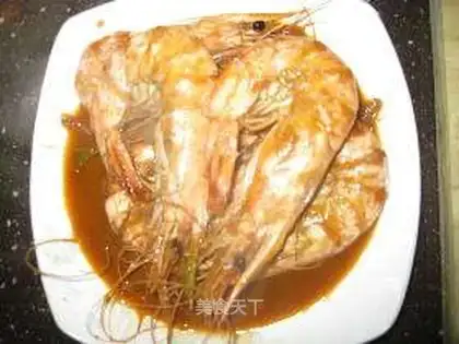 Family Lazy Roast Prawns
