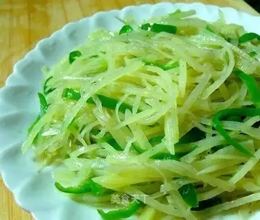 green pepper with potato