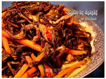 Red Army dish in oyster sauce