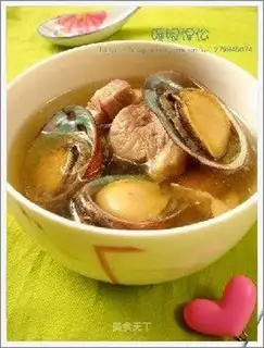 Lean meat abalone soup