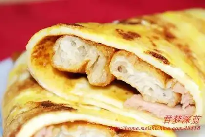 Home version of pancake fruit