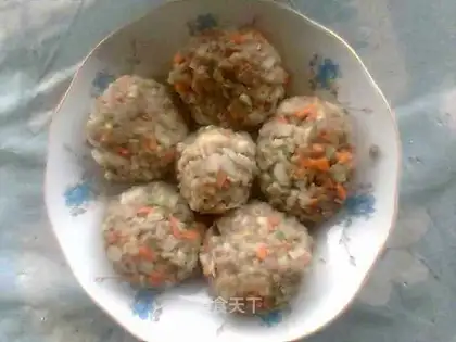 Lotus root steamed cake