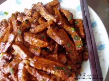 Cumin dried bean curd