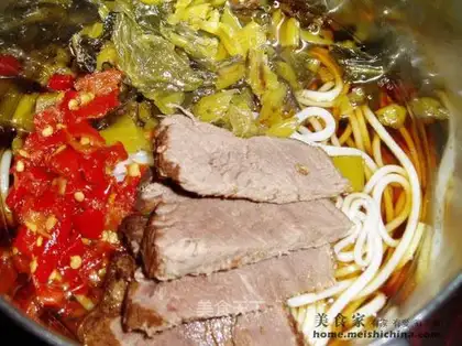 Quick hand stewed beef