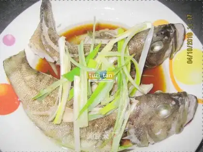Steamed grouper