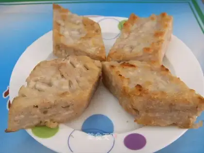 Pan-fried taro cake