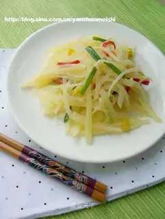 hot and sour potato silk