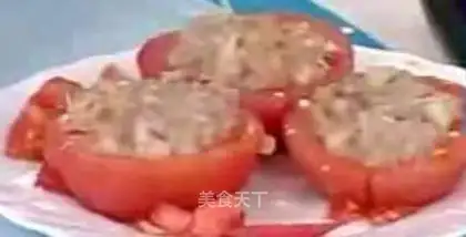 Delicious tomato cup