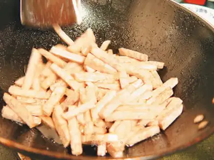 Fried Lipu taro