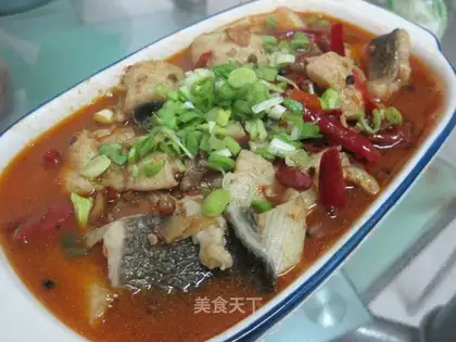 Super spicy boiled fish