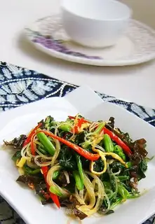 Colorful spinach